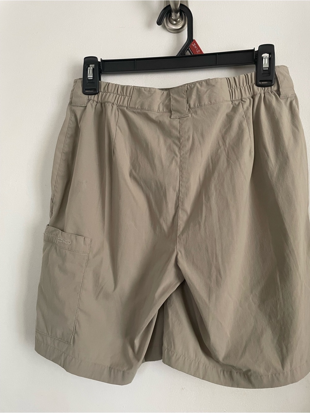 Exofficio High-Waist Women's Travel Shorts - Beige - Picture 2 of 8